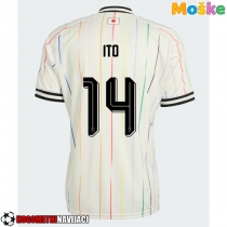 Moške Nogometnih dresov Japonska Junya Ito #14 Gostujoči SP 2026 Kratki rokavi